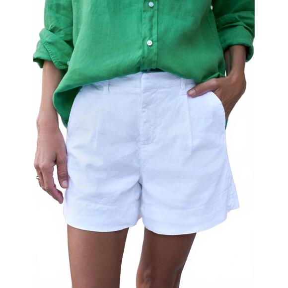FRANK & EILEEN Pants - NEW FRANK & EILEEN women's walking short in white linen